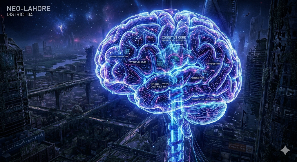 Human Brain Made of Light